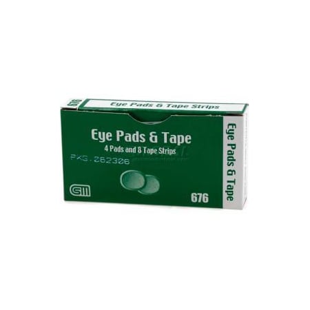 Medique Eye Pads, 2 1/4" x 2 1/4" Pad, 4/Box 64470
